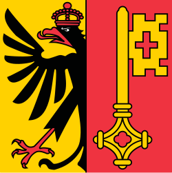 Drapeau du canton de Genève